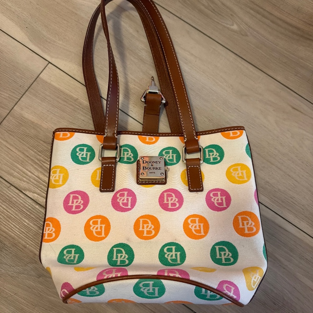 Dooney & Bourke Vintage Multicolor Tote